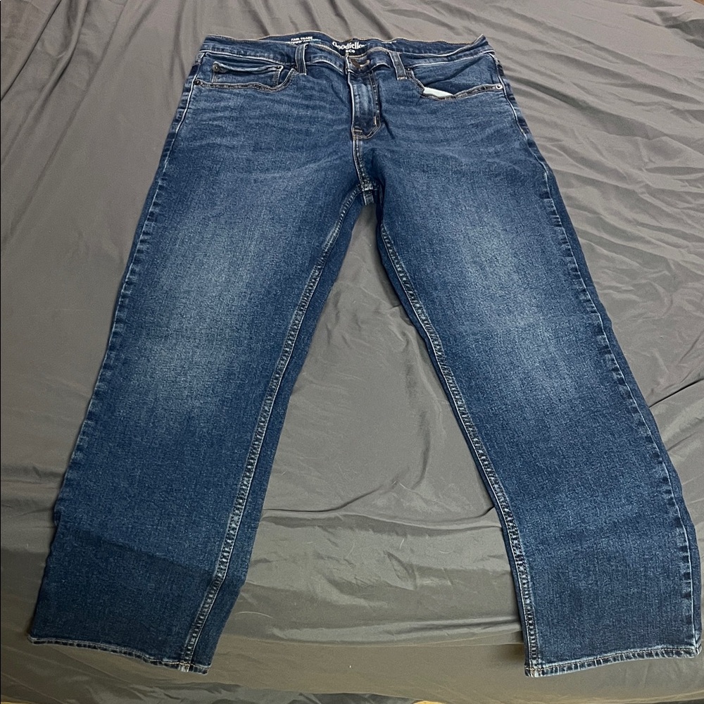 Goodfellow & Co Relaxed Fit Dark Blue Jeans
